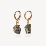 Circle of Light Heart Earrings