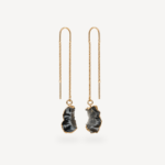 Pandora Flower Stem Earrings